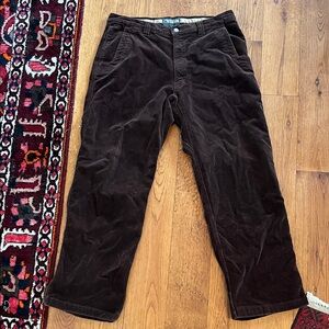 Mountain Khakis Dark Brown Corduroy Pants